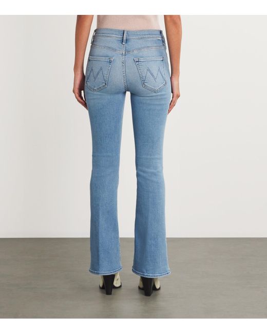 Mother Blue The Weekender Flared Jeans