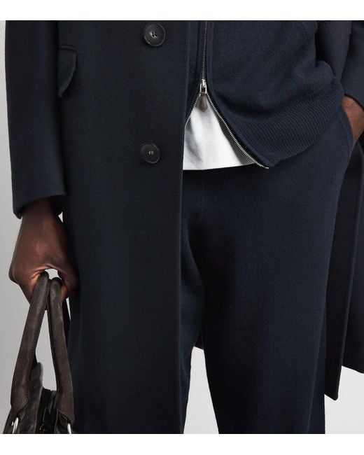N.Peal Cashmere Blue Organic Cashmere Ladbroke Sweatpants for men