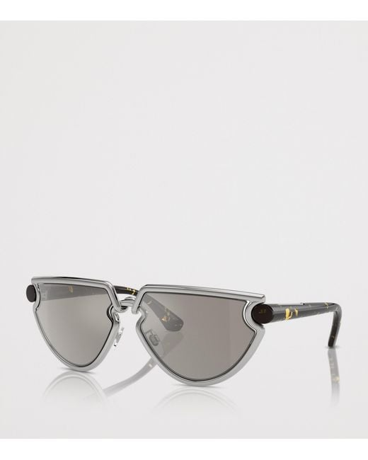 Burberry Gray Metal 0Be3152 Sunglasses