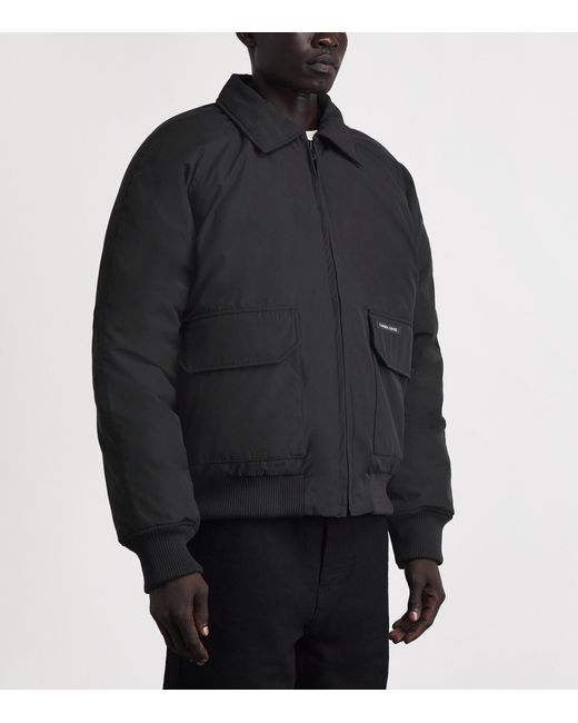 Canada Goose Black Down Mimico Bomber Jacket for men