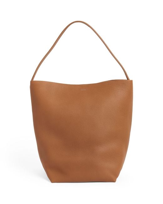 The Row Natural Leather N/s Park Tote Bag