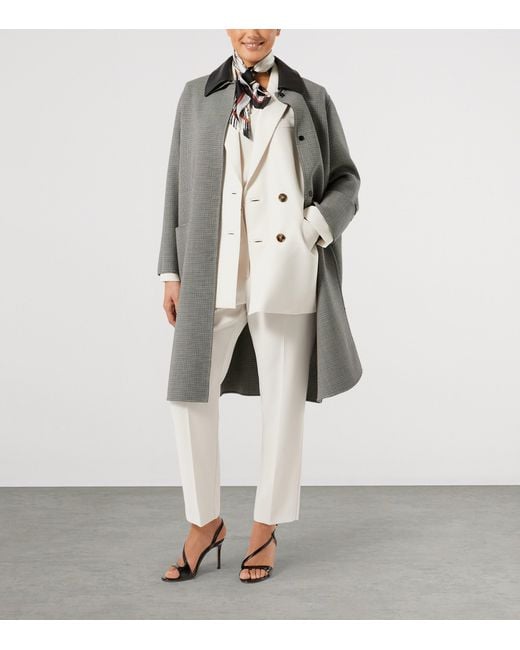 Marina Rinaldi White Silk Top