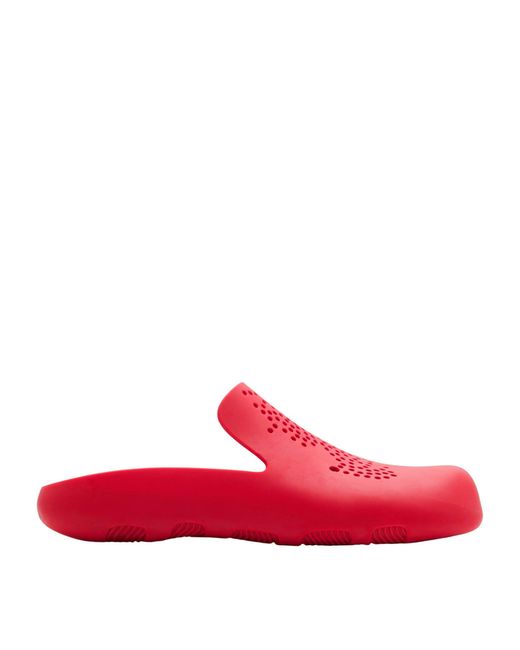 Burberry Red Stingray Slippers for men