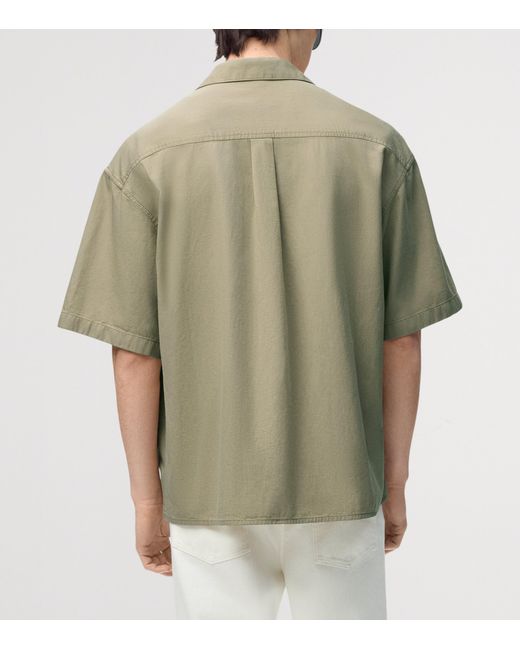 Loewe Green Cotton Anagram Shirt for men