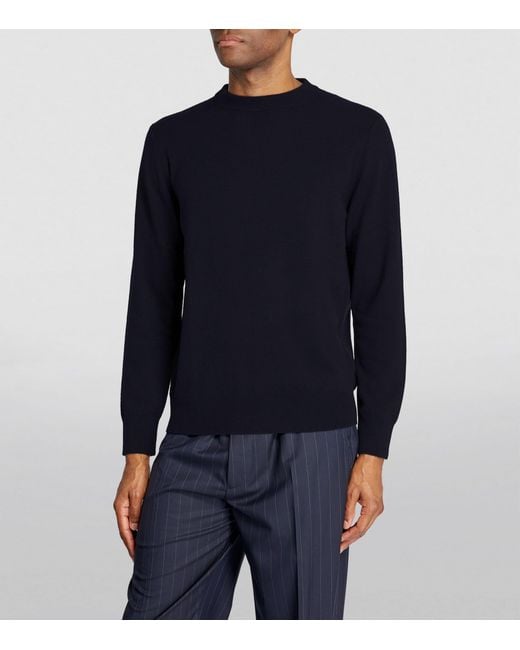 Sandro Blue Cashmere Sweater for men