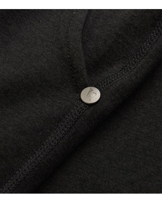 vuori Black Ponto Performance Sweat Shorts for men