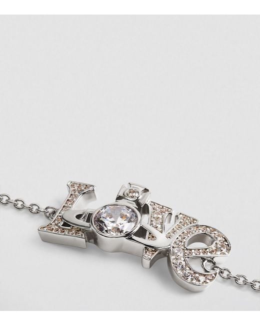 Vivienne Westwood Metallic Roderica Bracelet