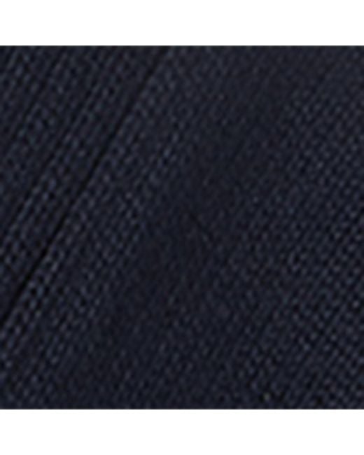 Brunello Cucinelli Blue Cotton Ribbed Socks for men