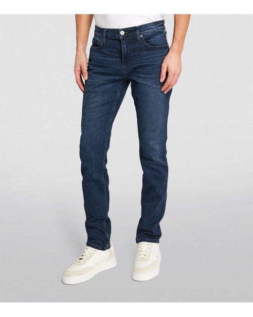 PAIGE Blue Lennox Slim Jeans for men