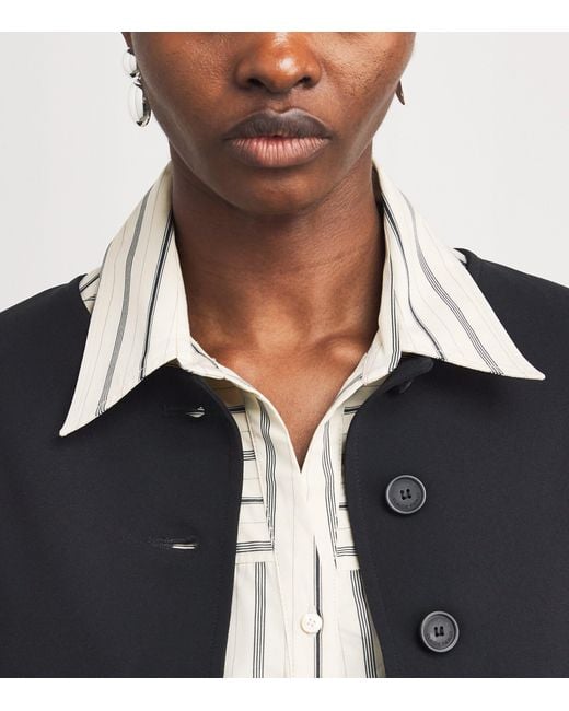 Claudie Pierlot Black Round-Neck Jacket