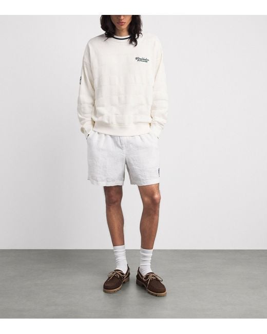 Polo Ralph Lauren White X Wimbledon Cotton Sweater for men