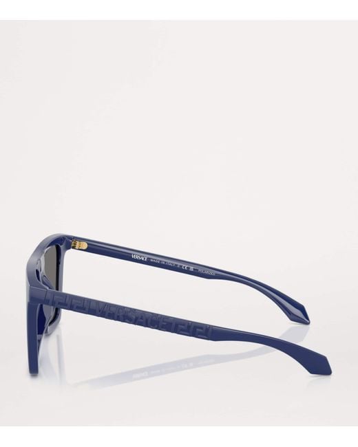Versace Blue Nylon Ve4468U Sunglasses for men