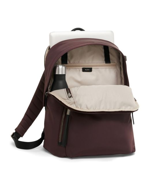 Tumi Nylon Voyager Halsey Backpack in Brown Lyst