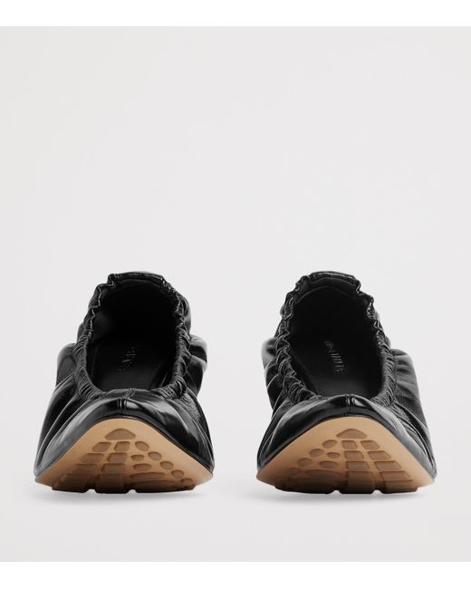 Bottega Veneta Black Leather Sofia Pumps 60