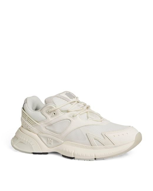 Amiri White Leather Ma Runner Sneakers for men