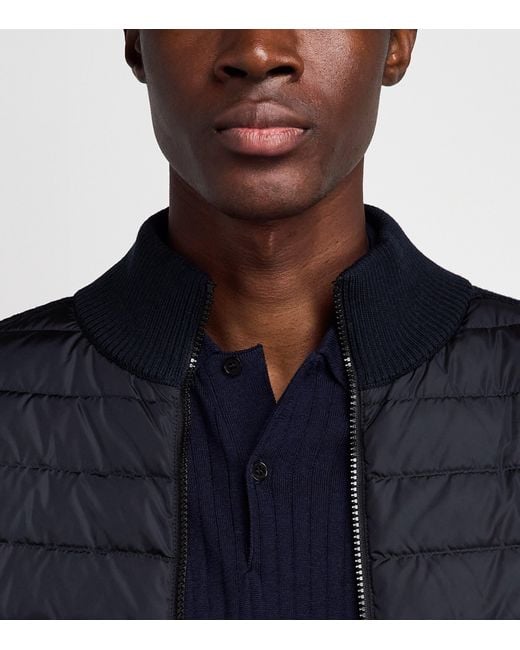 Canada Goose Blue Hybridge Jacket for men