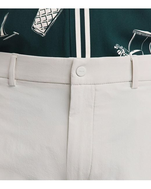 Ralph Lauren White Tailored Fit Shorts for men