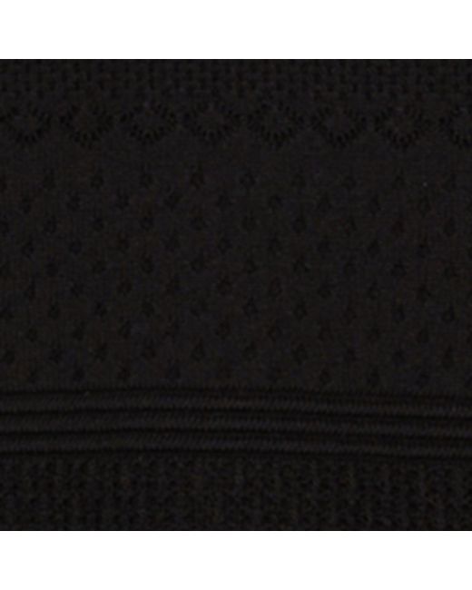 The Kooples Black Knitted Mini Skirt