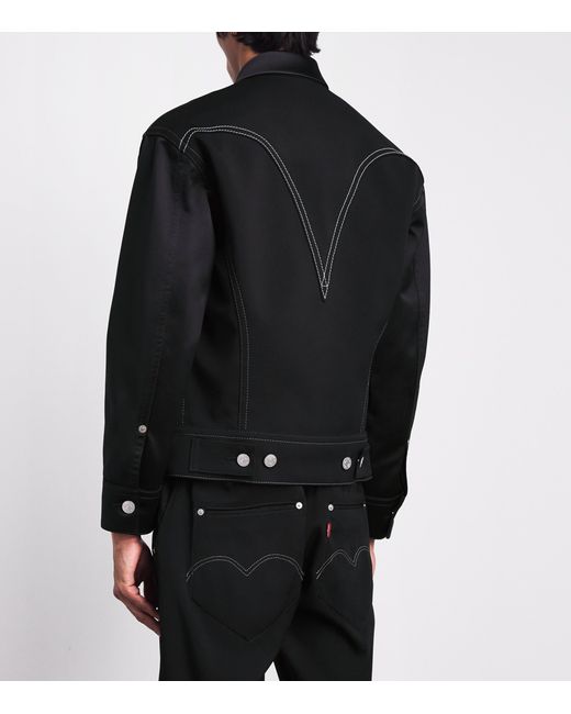 Junya Watanabe Black X Levi's Wool Jacket for men