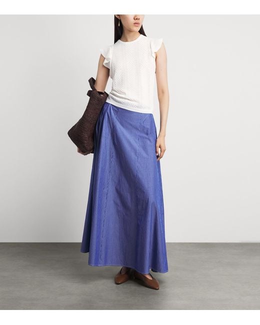 PAIGE White Ruffled Margo Tank Top