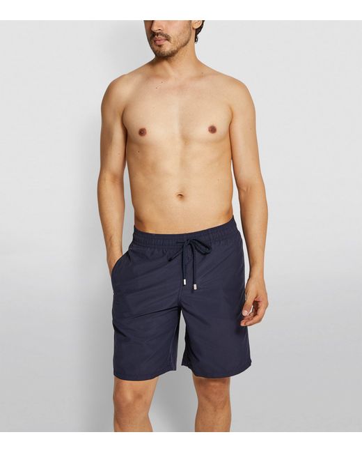Vilebrequin Blue Okoa Swim Shorts for men