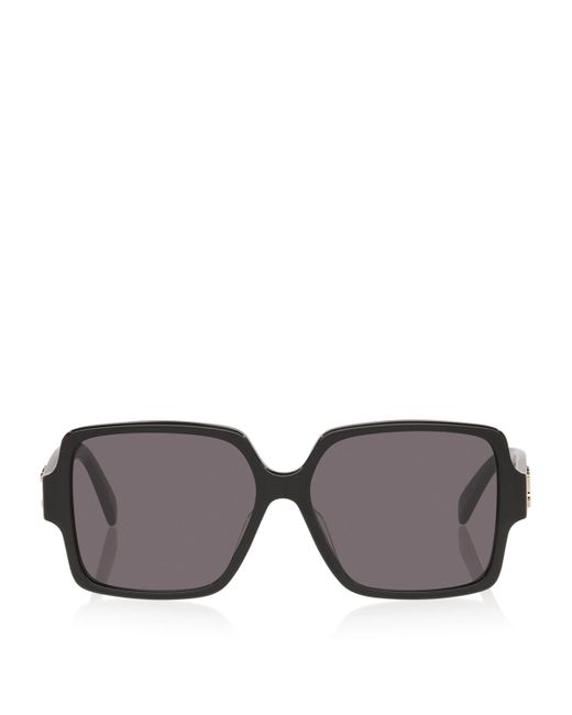 Céline Gray Triomphe Cl40316U Square Sunglasses