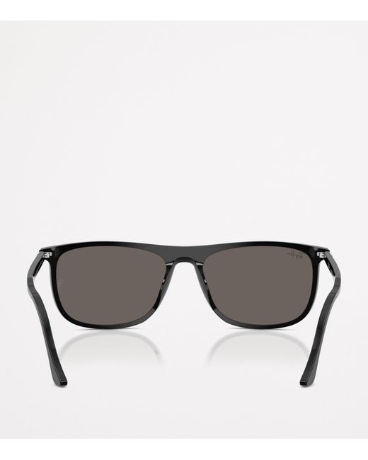 Ray-Ban Gray Rb2216 Rectangle Sunglasses