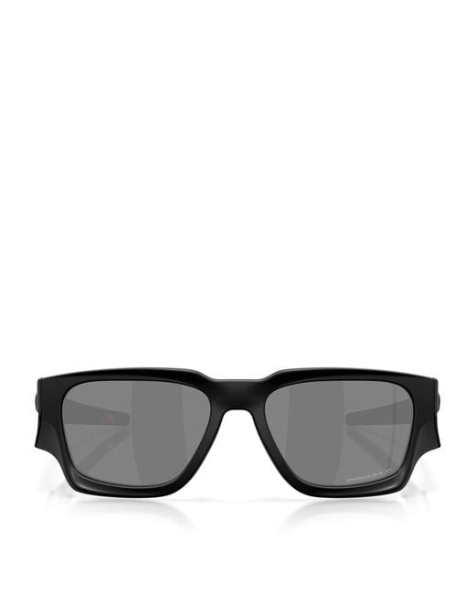 Oakley Black Instagator Rectangle Sunglasses for men