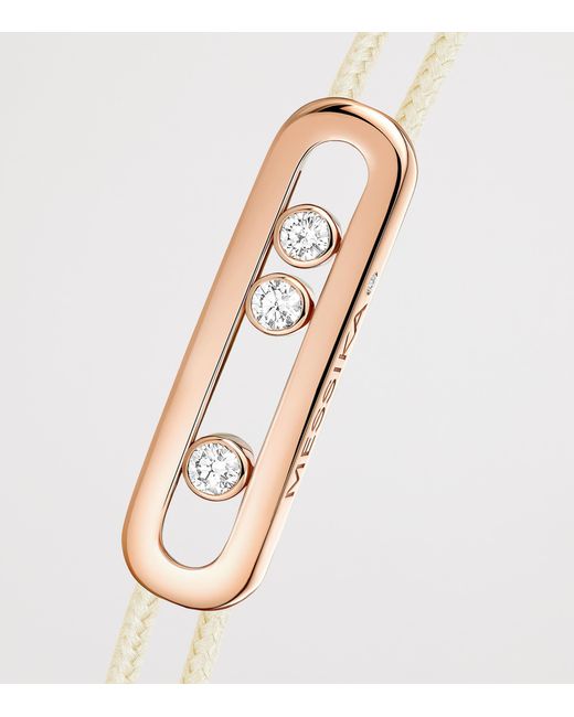 Messika White Care(S) And Diamond Bracelet