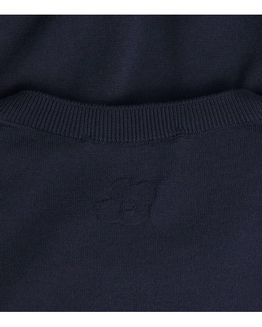 Lardini Blue Cotton Jersey T-Shirt for men