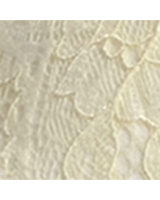 Fleur du Mal White Lace Bianca Suspender Belt