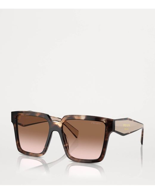 Prada Brown Pr 24Zs Sunglasses