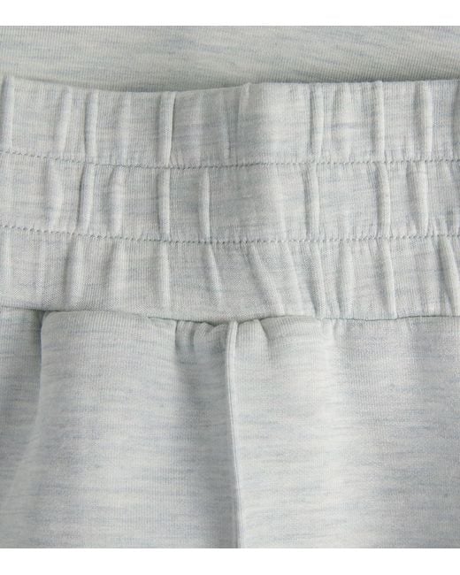 Varley Gray Doublesoft Wide-Leg Sweatpants