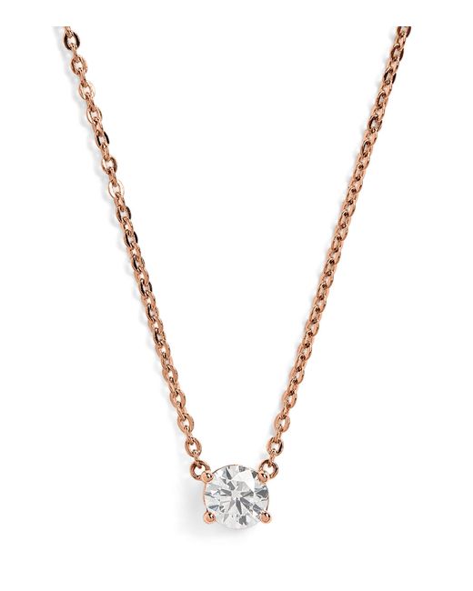 Harrods Metallic And Diamond Necklace