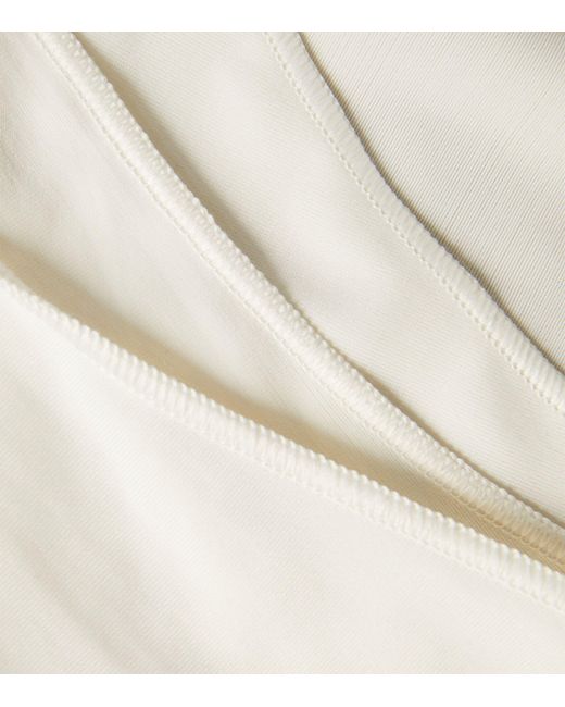 Maison Lejaby White Invisibles High-waist Briefs