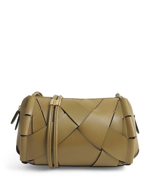 Ulla Johnson Green Leather Charlotte Camera Bag