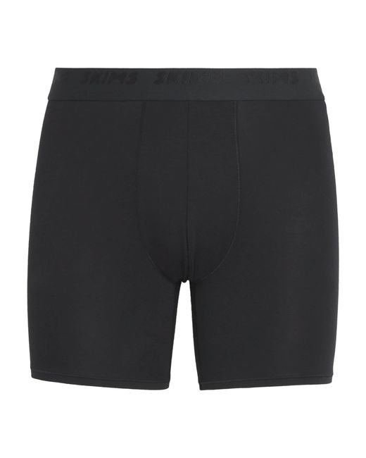 Skims Black Stretch Boxer Briefs for men