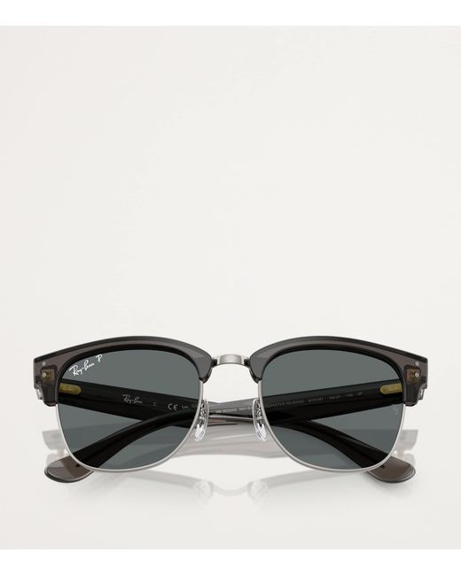 Ray-Ban Gray Rbr0504S Clubmaster Sunglasses