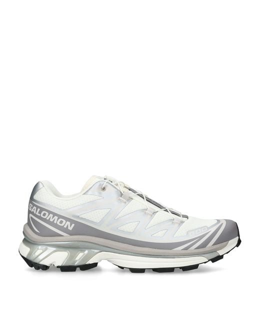Salomon White Xt-6 Sneakers for men