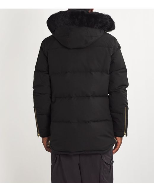 Moose Knuckles Black 3Q Down Jacket for men