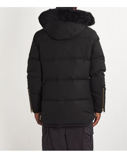 Moose Knuckles Black 3Q Down Jacket for men