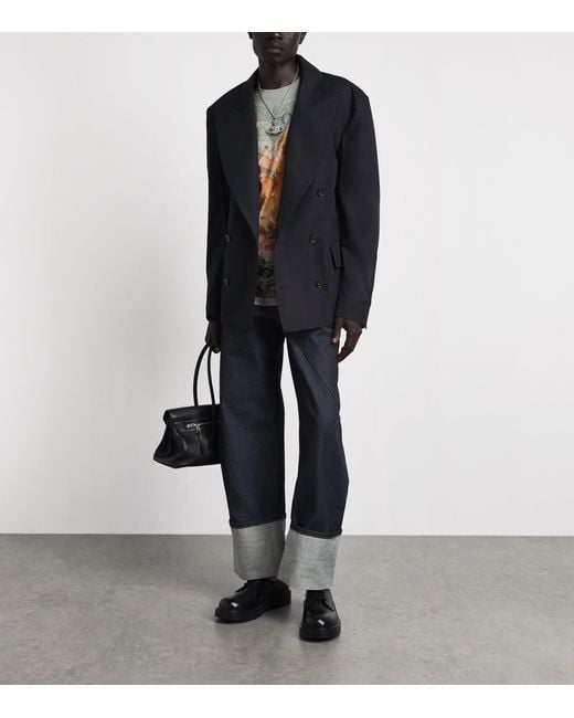 Vivienne Westwood Gray Organic Cotton Printed T-Shirt for men