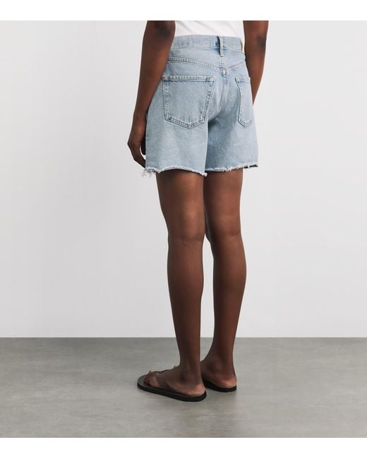 Citizens of Humanity Blue Marlow Denim Shorts