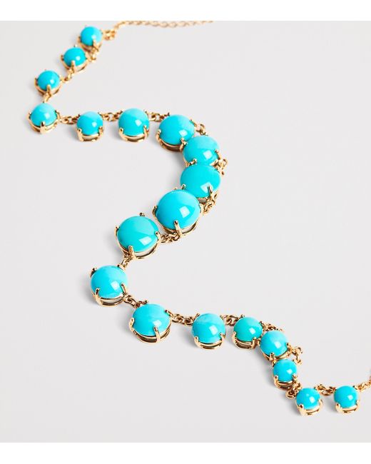 Jacquie Aiche Blue And Shaker Necklace