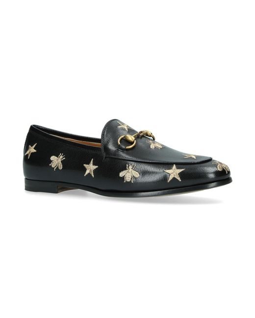 gucci loafers embroidered
