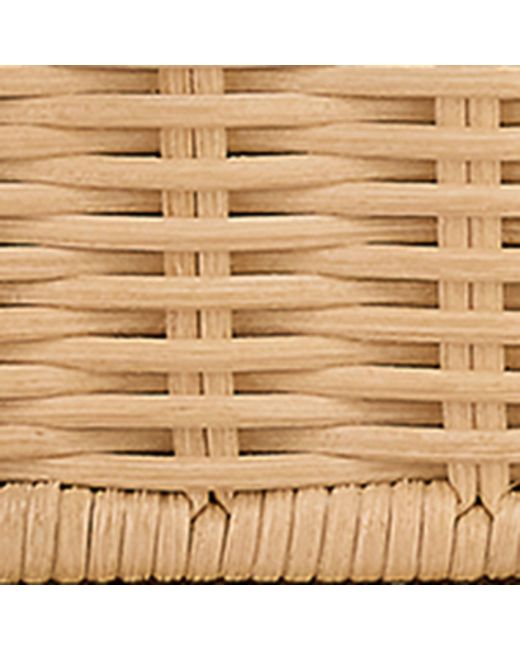 BVLGARI Brown Rattan-Leather Serpenti Forever Top-Handle Bag