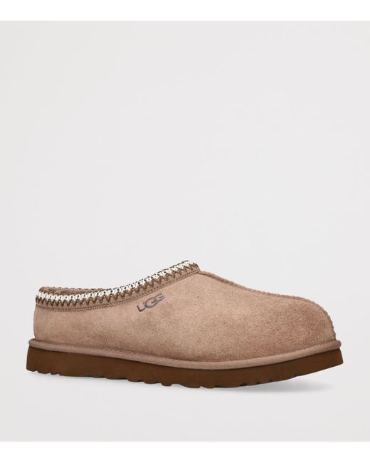 Ugg Brown Suede Tasman Ii Slippers for men