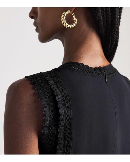 Ulla Johnson Black Silk Florence Maxi Dress