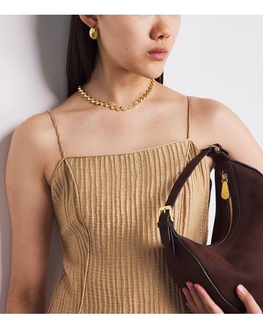 LIE STUDIO Metallic Plated Edith Necklace