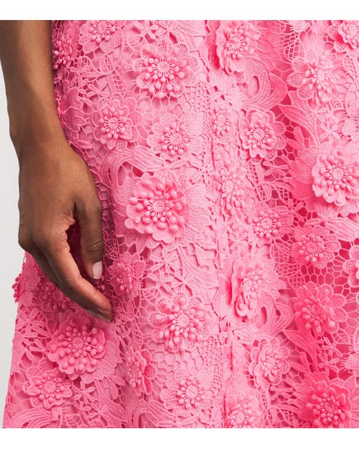 knee length dresses for ladies Aliza Long Sleeve Petal Mini Dress main image 1